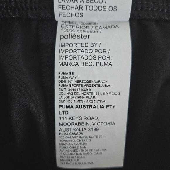 NWT Puma teamLIGA T7 Training Pants Jr (Black) | Size US M - Picture 14 of 14